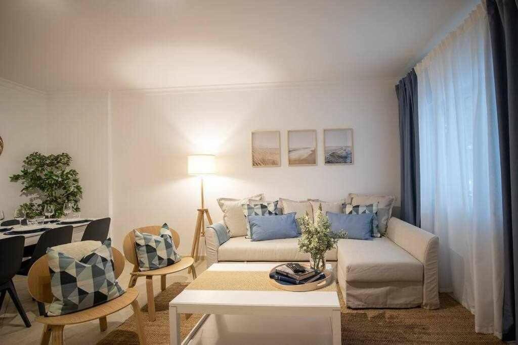 Modern 3Br Apt W/ Lg Terrace, Bbq, Ac & Parking Tavira Exterior foto